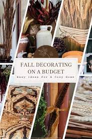 fall decorating on a budget easy ideas