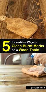 wood table cleaning solutions to get