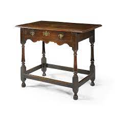 Oak Side Table Antique Refectory Table