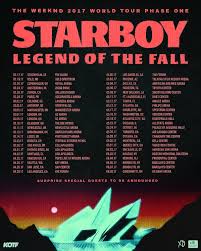 The Weeknd Concert Dates