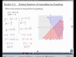 Algebra 2 Section 3 3 Solving Systems