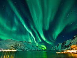 The otherworldly aurora borealis, or northern lights, begin high in the earth's atmosphere—at altitudes from 60 to more than 250 miles—when charged particles from the sun become trapped in the earth's magnetic field. Where To See The Northern Lights Conde Nast Traveler
