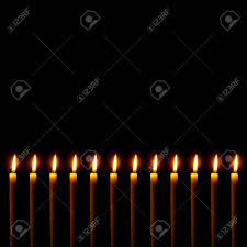 Light In The Dark Twelve Candles Lit