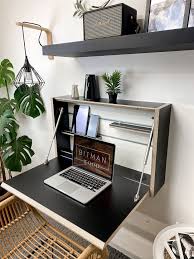Original Desk Wall Mount Desk Black