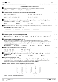 Reakcje utleniania-redukcji. Elektrochemia Test (z widoczną punktacją) -  Pobierz pdf z Docer.pl