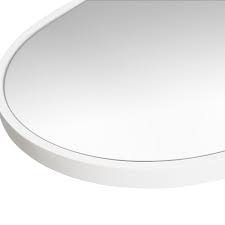 Peyton Oval Stainless Steel Wall Mirror