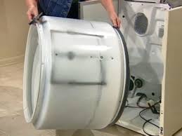 The impeller or agitator is directly attached to the motor rotor by a short drive shaft that is embedded with a bearing through the bottom of the outer tub. How To Replace A Dryer Belt How Tos Diy