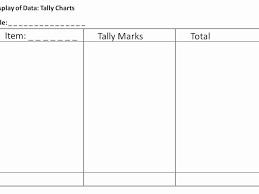 Printable Blank Chart Templates Then 10 Best Of Blank Tally