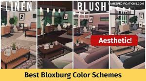 70 bloxburg color schemes to make your