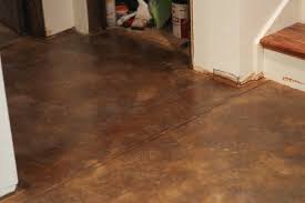 How To Acid Stain Concrete Floors The