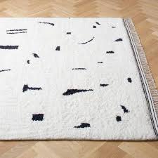 velma white black abstract rug