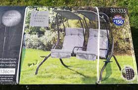 Two Seater Swinging Garden Chair