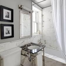 This is our white primary bathroom design gallery where. White And Black Marble Bathroom Ideas Trendecors