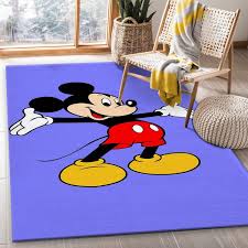 mickey mouse disney area rug carpet