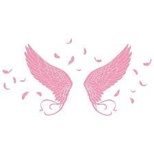 pink wings hd phone wallpaper