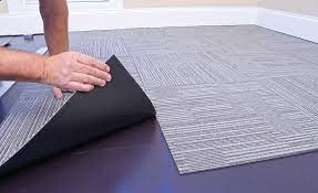 can carpet tiles be laid on underlay