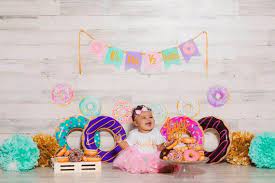 27 Ensley Half Birthday Party Ideas In 2021 Donut Birthday Parties  gambar png