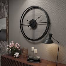 Buy Modern Large Metal Wall Clock L