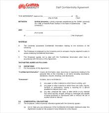 16 Confidentiality Agreement Templates Free Word Pdf