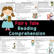 fairy tale reading comprehension worksheets