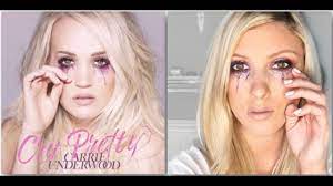 carrie underwood cry pretty makeup