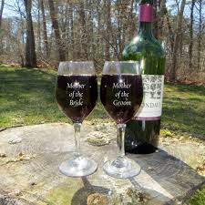 Personalized Wine Glasses Monogrammed