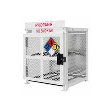 gas cylinder cage 4 propane tanks