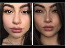An oblong face requires a specific style of contouring. Thepowerofmakeup Nose Contouring I Aylin Melisa Youtube Nose Contouring Skin Makeup Makeup Skin Care