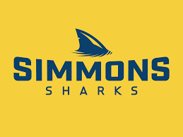 simmons sharks athletics logo by