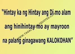 Tagalog Sad Quote For HIM - Tagalog Love Quote Paasa Lang | Love ... via Relatably.com