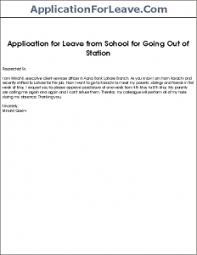 Leave Application Letter For Festival