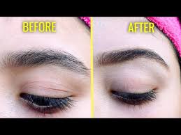 how to shape eyebrow without threading