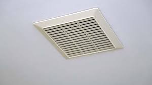 bathroom exhaust fan in an attic