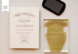 vine fern wedding invitations