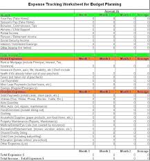 Personal Budgeting Spreadsheet Monthly Expense Tracker Excel
