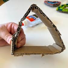 the best diy cardboard frame with pasta