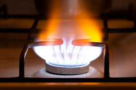 Yellow Flame On A Gas Stove