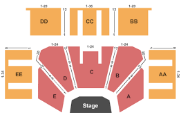 Treasure Island Event Center Seating Chart Welch