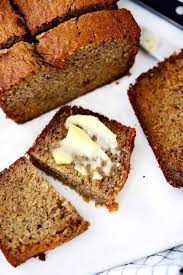 ultra moist healthy banana bread made