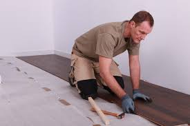 install a floating laminate floor over