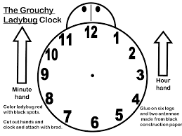 Blank Clock Faces Templates Printable Shelter