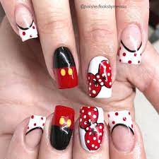 disney nails // disney nail art // disney nail designs // disneyland // mickey  mouse nails // minnie m… | Mickey mouse nail art, Mickey mouse nails, Nail  art disney
