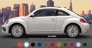 2017 Volkswagen Beetle Paint Colors