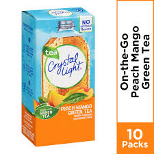 Crystal Light On The Go Sugar Free Peach Mango Green Tea
