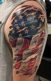 115 patriotic american flag tattoos you