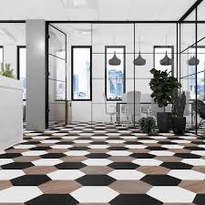 lucida surfaces mosaicore pure black 28 mil x 12 in w x 10 in l glue down waterproof vinyl tile flooring 12 3 sqft case