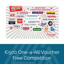 500 one 4 all voucher free compeion