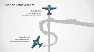 Free Money Achievement Metaphor With Planes