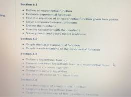 Exponential Function Evaluate Chegg