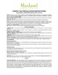 carpet tile installation instructions
